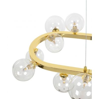 Moosee Alure Oval lampa wisząca 20x5 W złota MSE1501100551