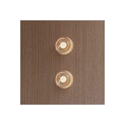 MaxLight Lipari kinkiet 1x6 W przezroczysty-złoto szczotkowane W0358