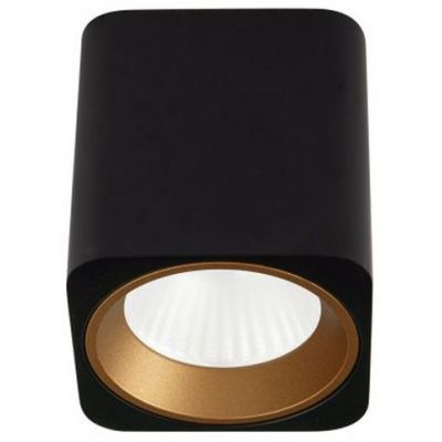 MaxLight Tub lampa podsufitowa 1x7W LED czarna C0212