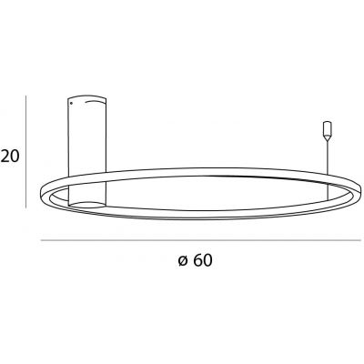 MaxLight Queen plafon 1x15 W złoto szczotkowane C0239