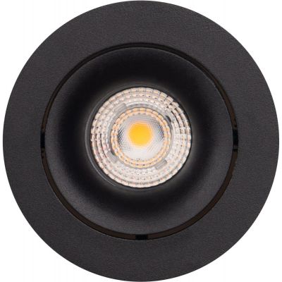 MaxLight Bellatrix lampa do zabudowy 1x9W LED czarna H0118