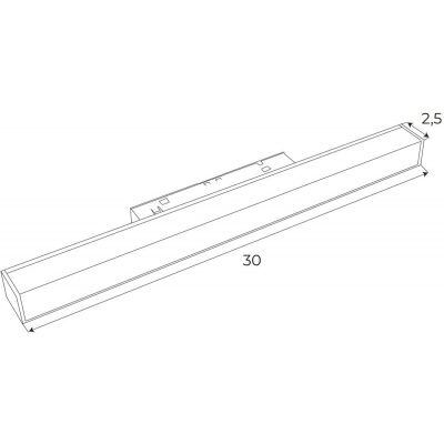 MaxLight Magnetic lampa magnetyczna 1x12 W biały M0023N