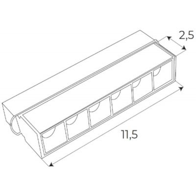 MaxLight Magnetic lampa magnetyczna 1x6 W biały M0025N