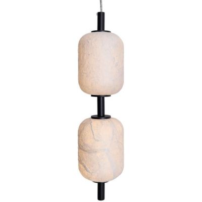 MaxLight Elena lampa wisząca 1x8 W czarna P0537