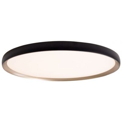 MaxLight Vik plafon 1x40 W / 1x5 W czarny-złoty C0237