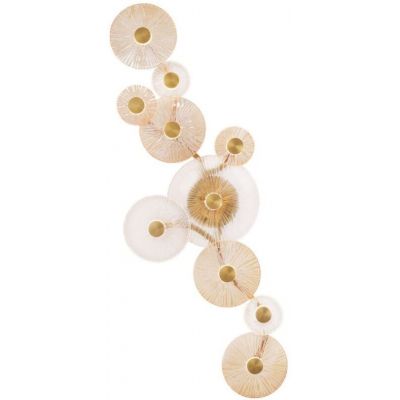 MaxLight Allure kinkiet 10x4,3 W złoty mat W0354