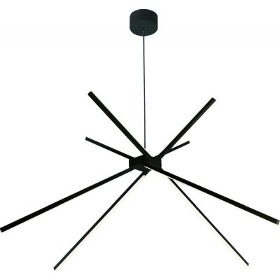 MaxLight Spider lampa wisząca 1x33W LED czarna P0412