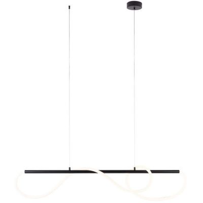 MaxLight Laguna lampa wisząca 1x30W czarny P0512