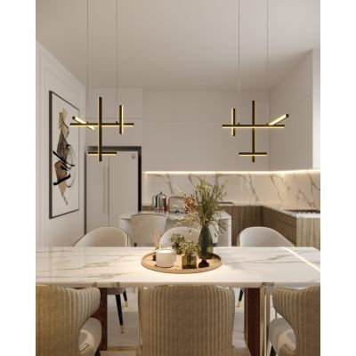 MaxLight Soho lampa wisząca 25 W czarna P0546