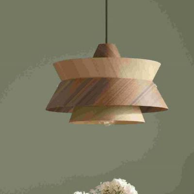 MaxLight Kioto lampa wisząca 1x60 W brązowa P0549