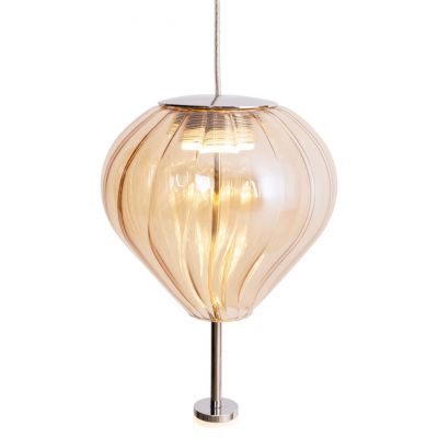 MaxLight Palloncini lampa wisząca 1x11 W bursztynowa P0575