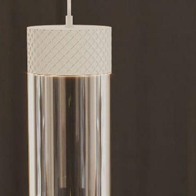 MaxLight Fusion lampa wisząca 1x7 W biała P0646