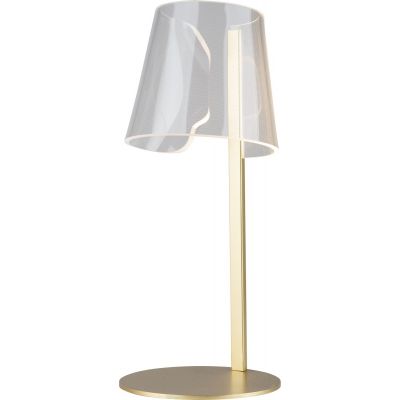 MaxLight Seda lampa stołowa 1x3W LED złota T0040