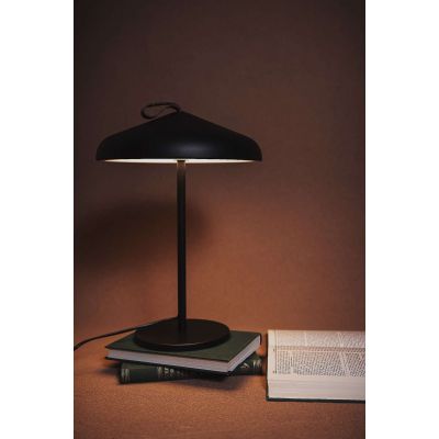 MaxLight Nord lampa stołowa 1x20W LED czarna T0049