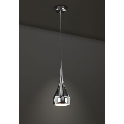 MaxLight Vigo lampa wisząca 1x40W chrom P0201