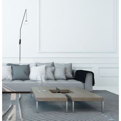 MaxLight Zoom kinkiet 1x3W LED czarny W0269