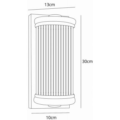 MaxLight New York kinkiet 1x40W chrom W0270