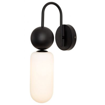 MaxLight Nova kinkiet 1x7 W biały-czarny W0381