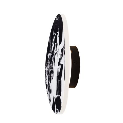 MaxLight Marbles kinkiet 1x6 W czarny W0391