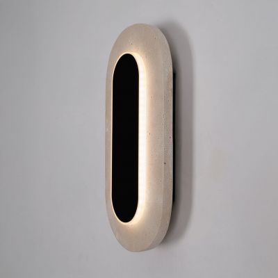 MaxLight Travertino kinkiet 1x10 W czarny W0393