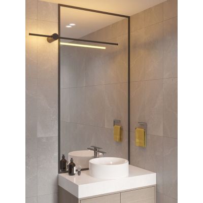 MaxLight Spirit kinkiet 1x9 W czarny W0413