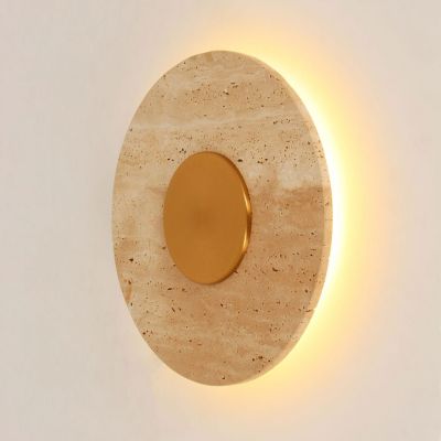 MaxLight Sun kinkiet 1x14 W złoty W0417