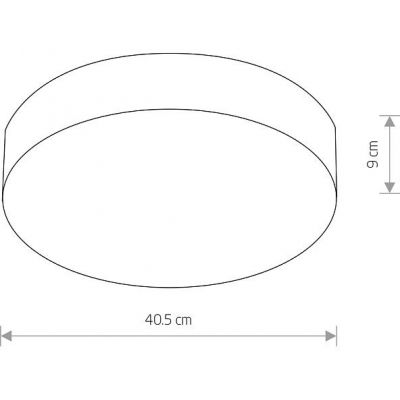 Nowodvorski Lighting Arena plafon 1x20 W czarny 10176