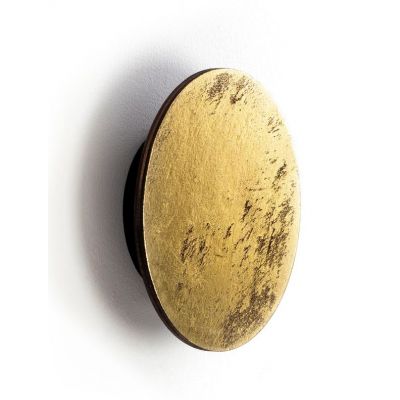 Nowodvorski Lighting Ring kinkiet 1x7 W czarny-złoty 10280