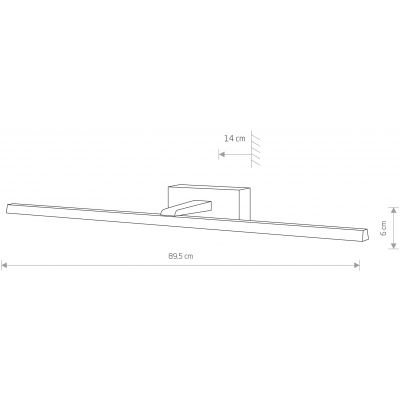 Nowodvorski Lighting Van Gogh kinkiet 1x18 W czarny 10284