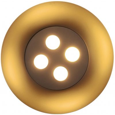 Nowodvorski Lighting Hemisphere Super L lampa wisząca 4x12W złoty satynowy 10298