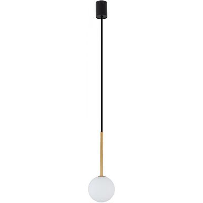 Nowodvorski Lighting Karo lampa wisząca 1x12 W biała-czarna-złota 10305