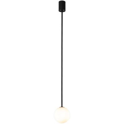 Nowodvorski Lighting Kier lampa wisząca 1x12 W biała-czarna 10307