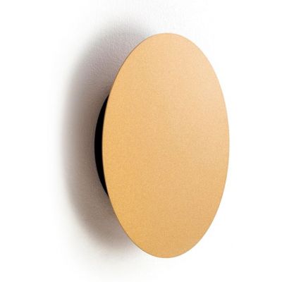 Nowodvorski Lighting Ring kinkiet 1x7 W czarny-złoty 10317