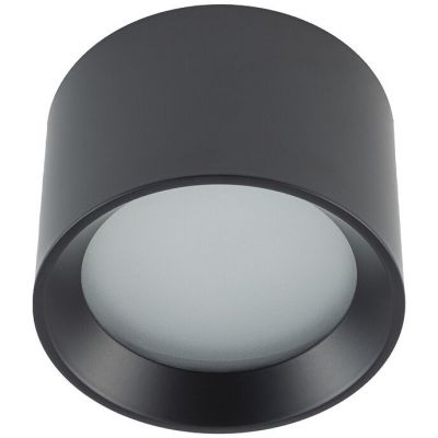 Nowodvorski Lighting Maun lampa podsufitowa 1x12 W czarna 10482