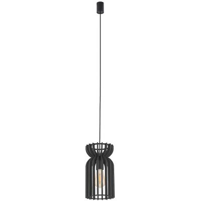 Nowodvorski Lighting Kymi Black B lampa wisząca 1x60W czarna 10574