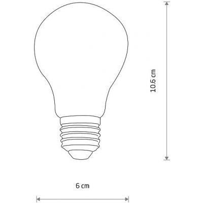 Nowodvorski Lighting Bulb LED żarówka LED 1x10 W 3000 K E27 10588