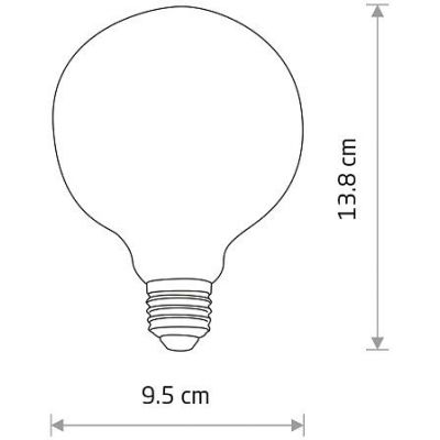 Nowodvorski Lighting Bulb LED żarówka LED 1x6 W 2200 K E27 10593