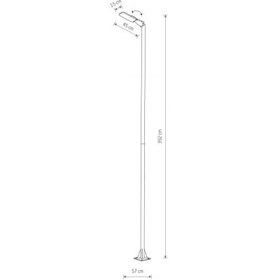 Nowodvorski Lighting Pathway lampa stojąca zewnętrzna 1x60 W czarna 10283