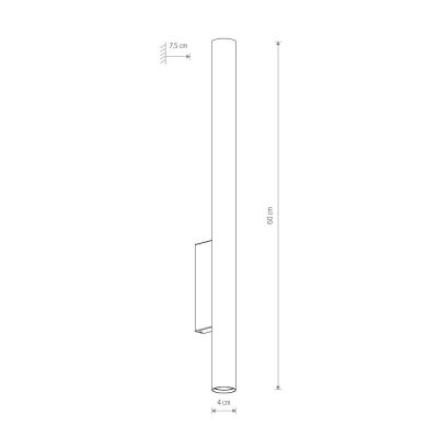 Nowodvorski Lighting Fourty kinkiet 2x10W biały 10758