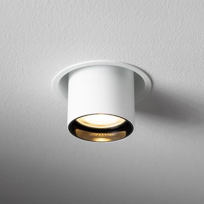 Nowodvorski Lighting Mono Slide lampa do zabudowy 1x10 W biała-czarna 10796