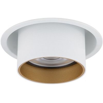 Nowodvorski Lighting Mono Slide lampa do zabudowy 1x10 W biała-złota 10797