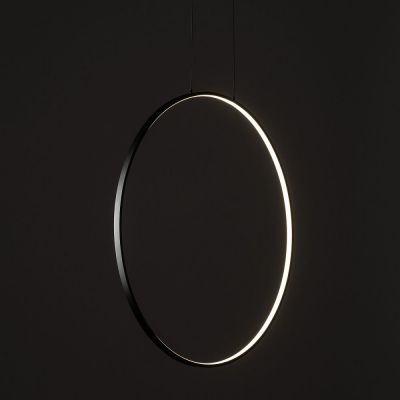 Nowodvorski Lighting Circolo Led lampa wisząca 1x18W czarny mat 10810