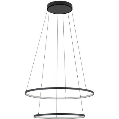 Nowodvorski Lighting Circolo lampa podsufitowa 1x35 W czarna 10864