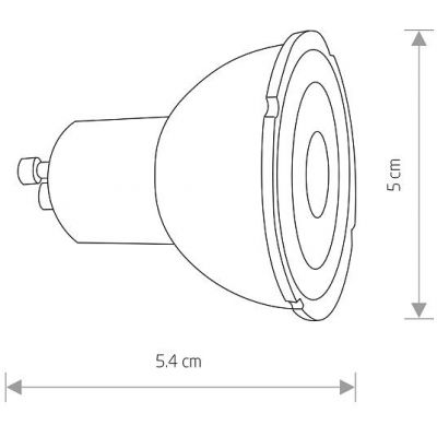 Nowodvorski Lighting Angle żarówka LED 1x7 W 3000 K czarna 10995