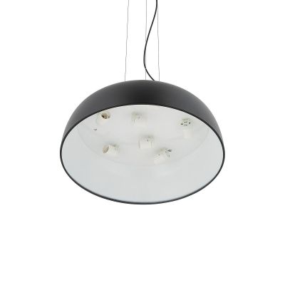Nowodvorski Lighting Satellite M lampa wisząca 7x25 W czarna 11230