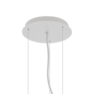 Nowodvorski Lighting Satellite M lampa wisząca 7x25 W biała 11233