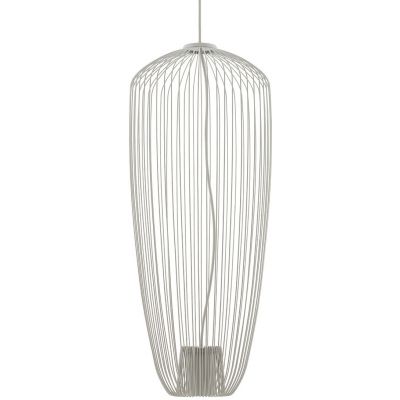 Nowodvorski Lighting Pumpkin lampa wisząca 1x10 W Silk gray 11242