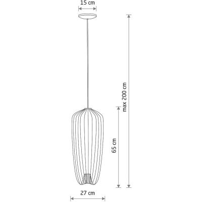 Nowodvorski Lighting Pumpkin lampa wisząca 1x10 W Umbra gray 11243