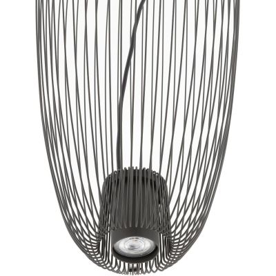 Nowodvorski Lighting Pumpkin lampa wisząca 1x10 W Umbra gray 11243