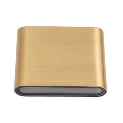 Nowodvorski Lighting Semi kinkiet 2x3 W mosiądz 11365